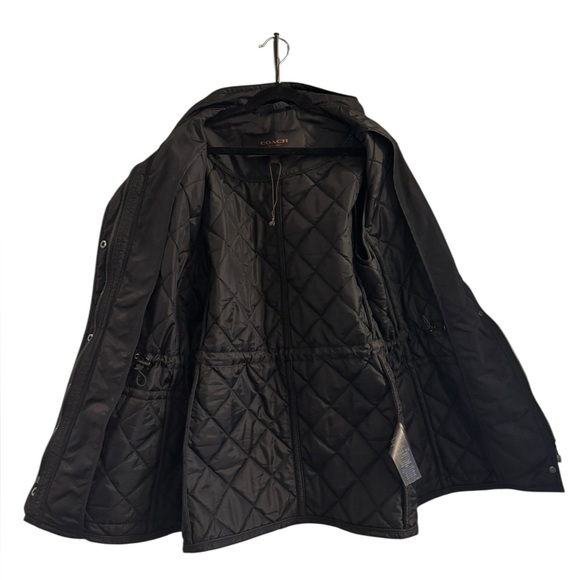 Coach Black Quilted Light Street Jacket - Picture 4 of 10